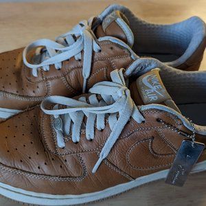 Nike Air Force 1 Premium, Brown, Men's Size 10.5